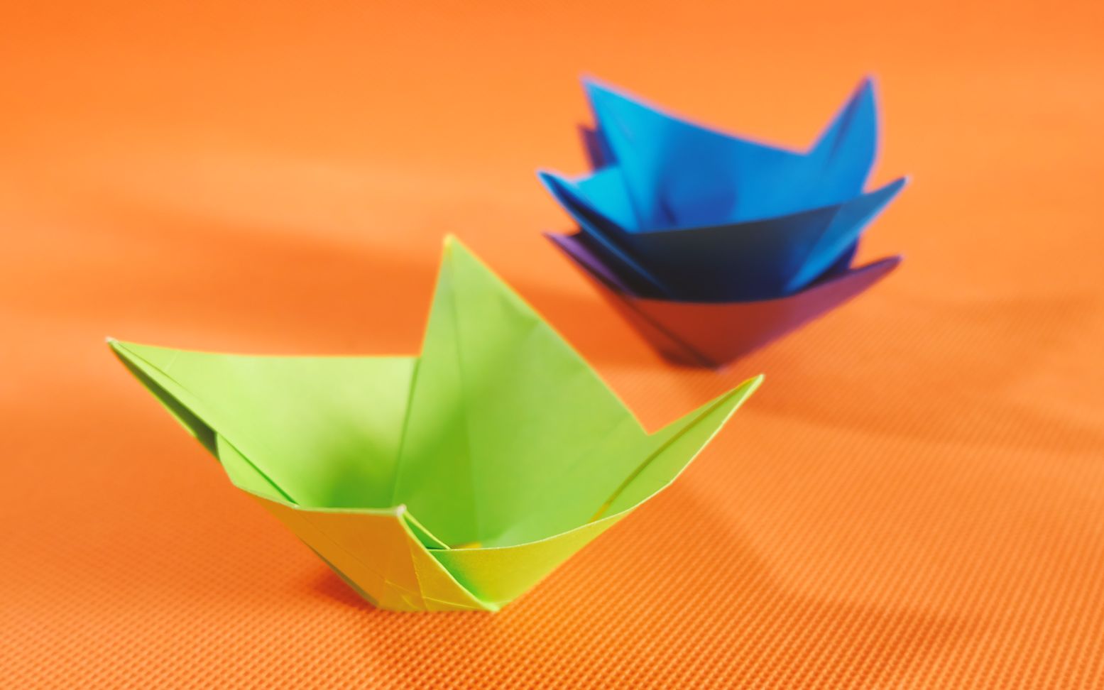 手工折纸diy,教你折一个漂亮的柳叶碗,手残星人都能学会!