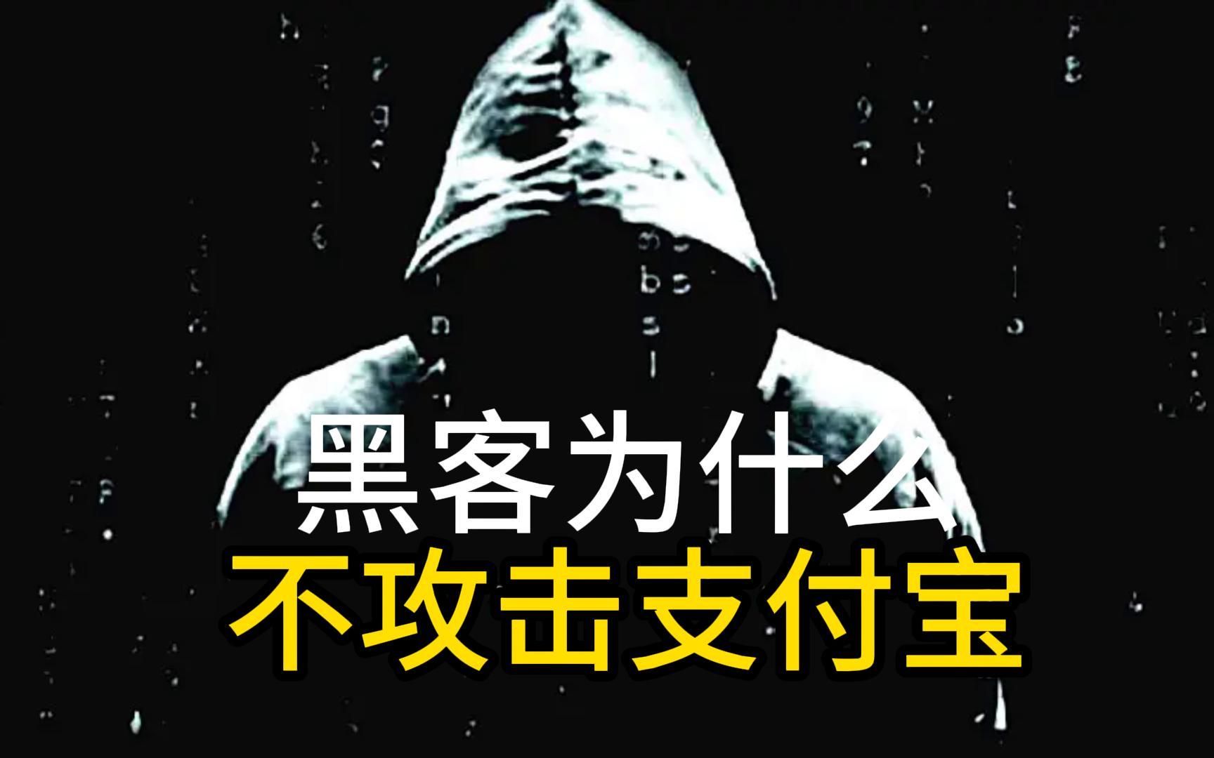 支付宝里满满都是钱,那为什么黑客不进攻支付宝呢,难道支付宝有什么绝招?哔哩哔哩bilibili