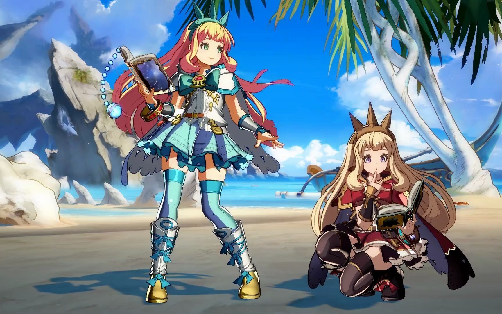 【碧蓝幻想vs】用视角修改器近距离看老男人卖萌?_哔哩哔哩_bilibili