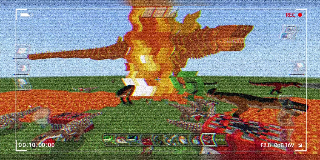 我的世界最大的一团火