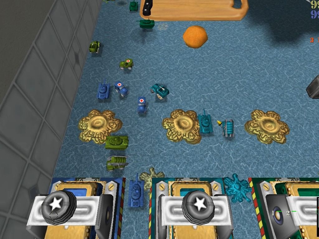 玩具兵大战rts: 4人联机自爆图