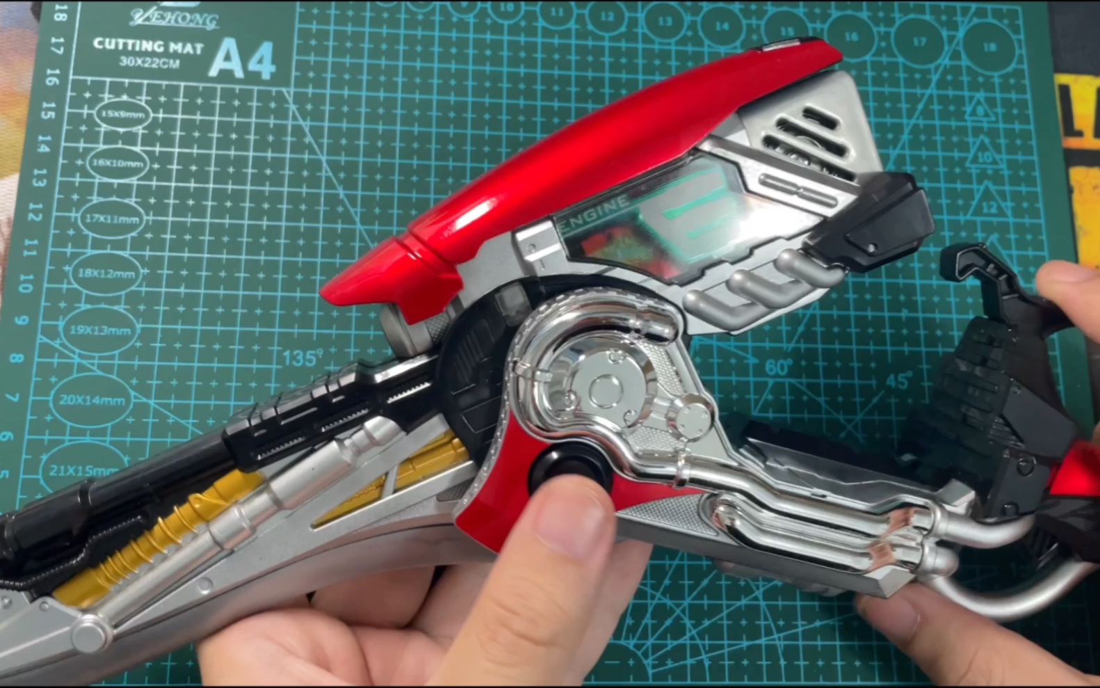 【老物开箱】dx假面骑士accel武器,2月的csm腰带马上要发货了,赶紧先