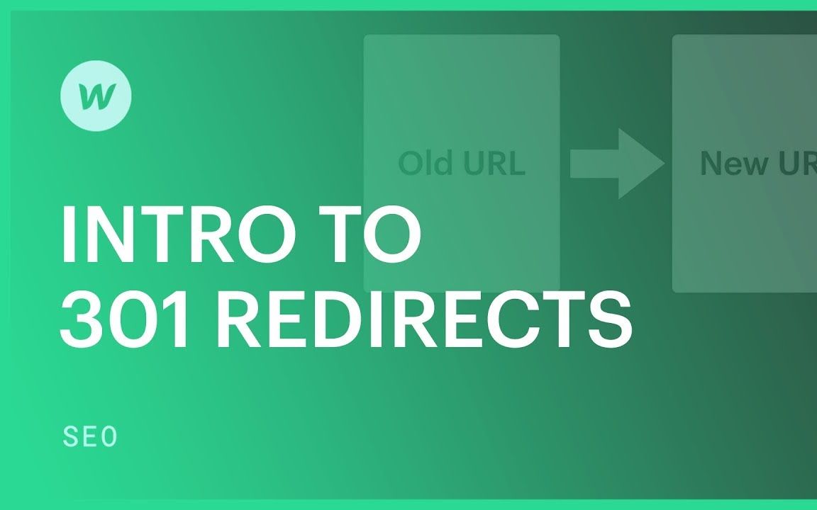 301 redirects for beginners  Webflow SEO教程哔哩哔哩bilibili