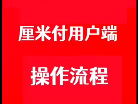 云闪付聚合支付厘米付用户端操作流程哔哩哔哩bilibili