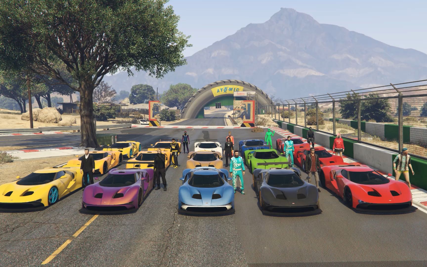 《gta5》九头蛇端午假期赛道日_哔哩哔哩 (゜-゜)つロ 干杯~-bilibili