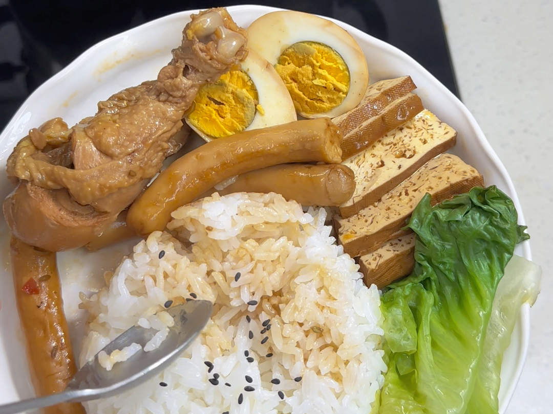 卤鸡腿,不喜欢炒菜的 一人食的 一大家子的 都适合的卤鸡腿饭哔哩哔哩bilibili