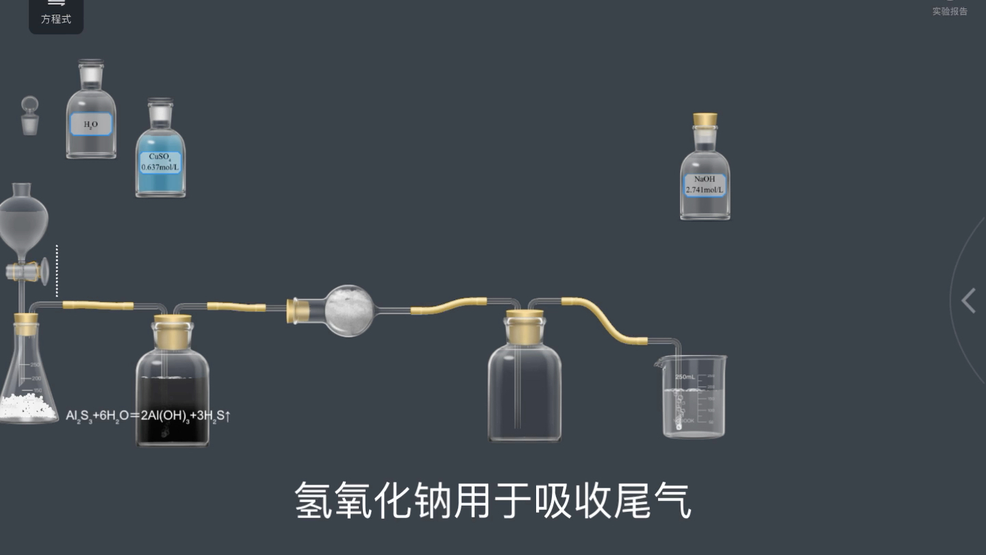 实验室制取硫化氢气体哔哩哔哩bilibili