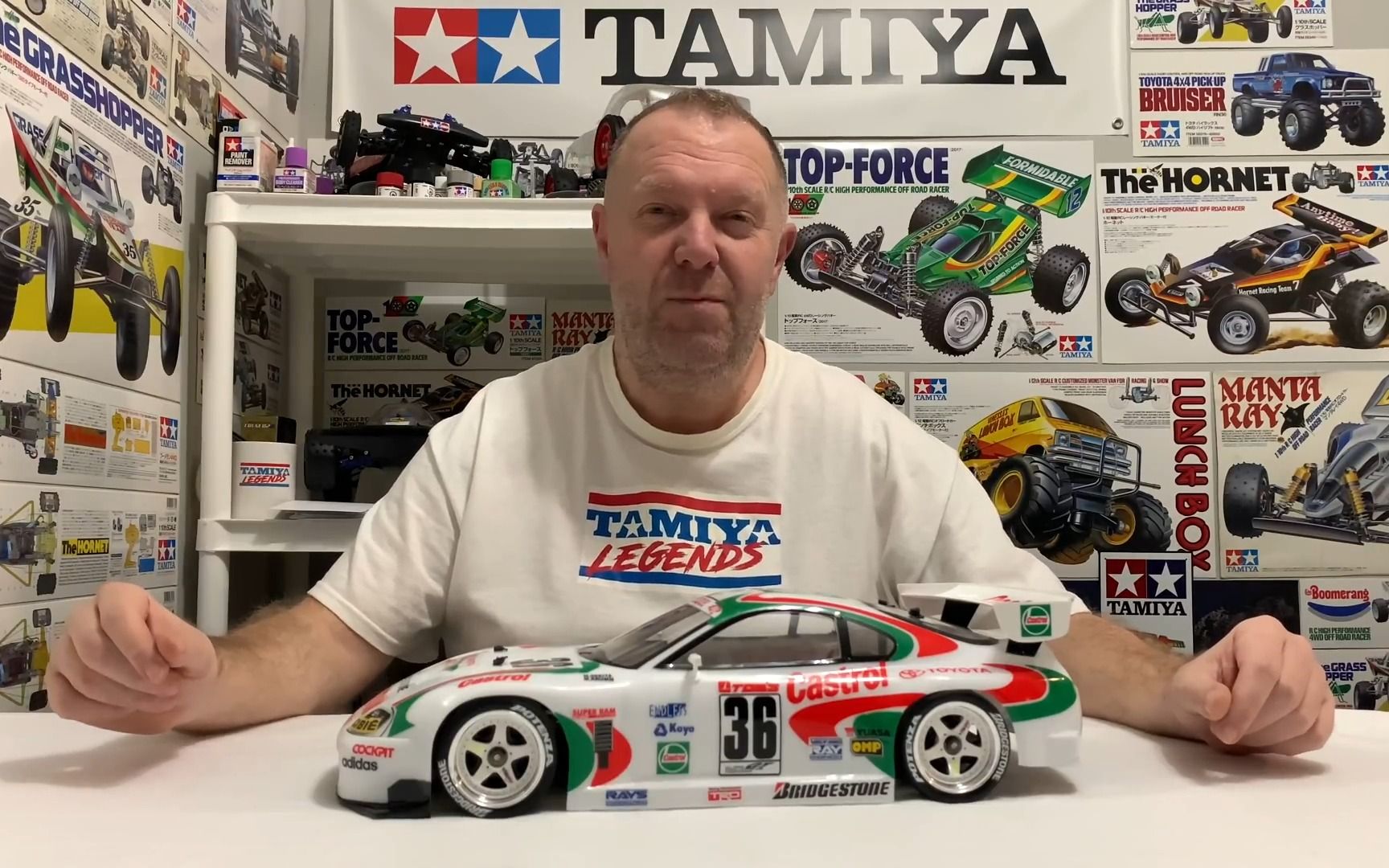 [图]【转载】TAMIYA Legends 的田宫车壳系列之Toyota Toms Supra（1997年嘉实多涂装）