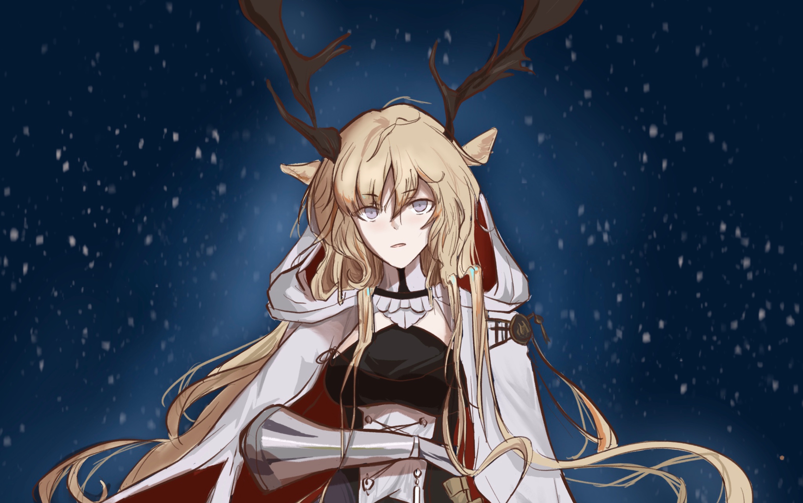 画一个mrfz烛骑士薇薇安娜