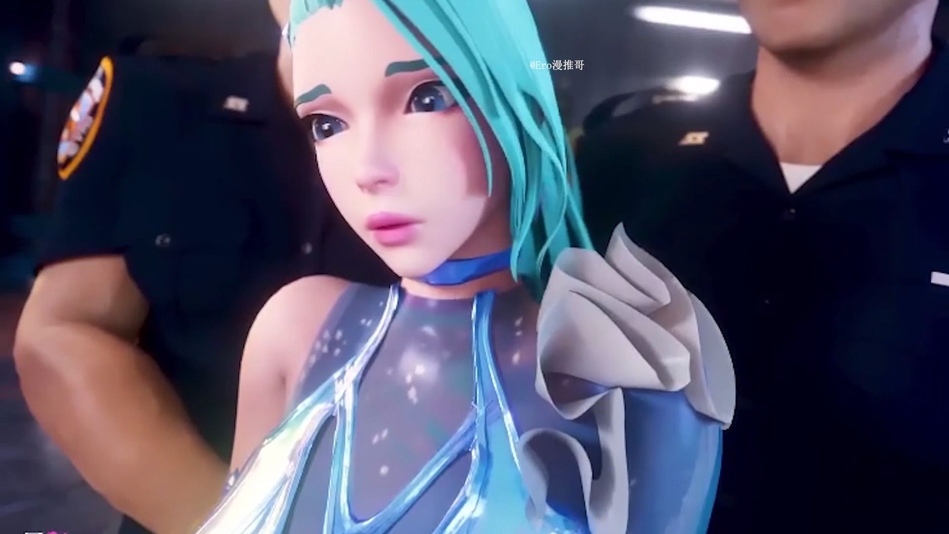 英雄联盟3d同人:萨勒芬妮被捕获