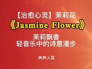 [图]茉莉花《Jasmine Flower》茉莉飘香，轻音乐中的诗意漫步