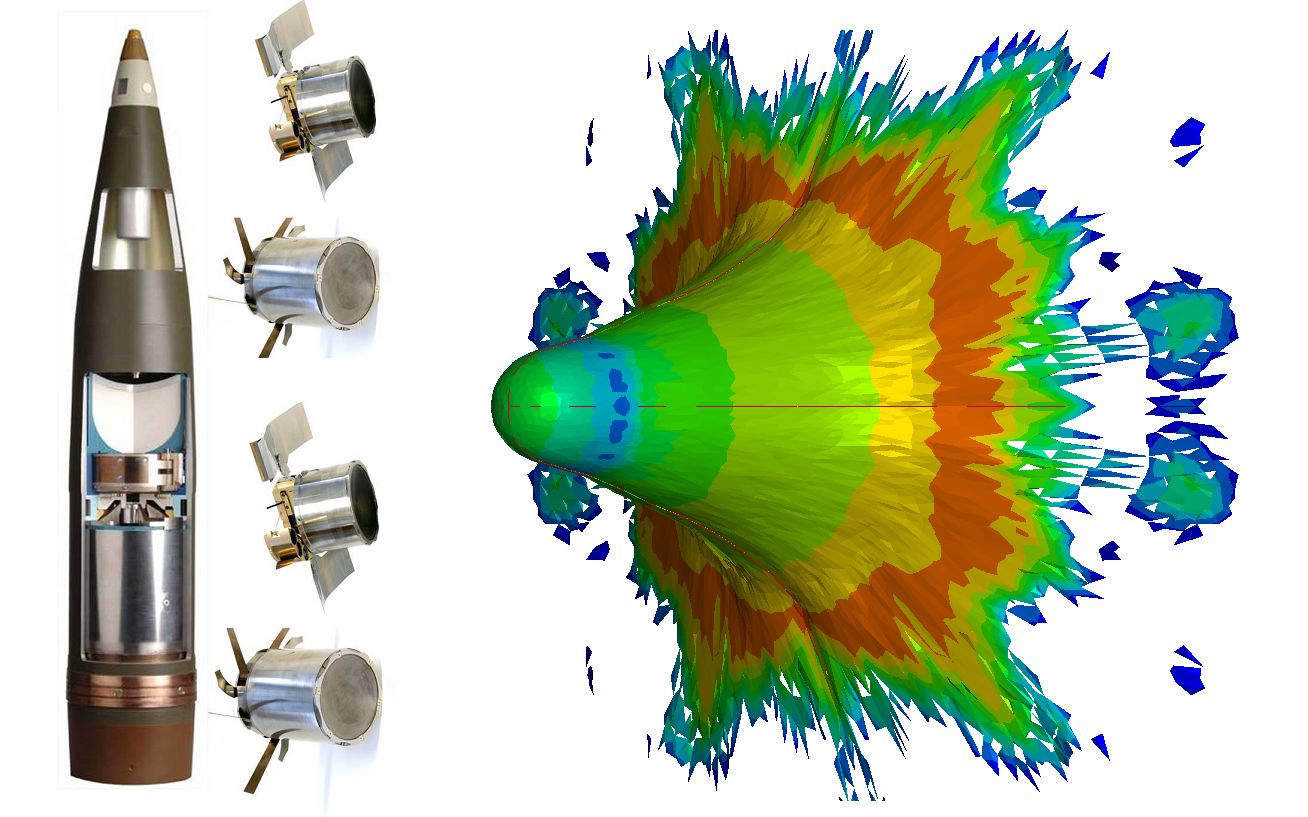 爆炸成型弹丸3d remesh