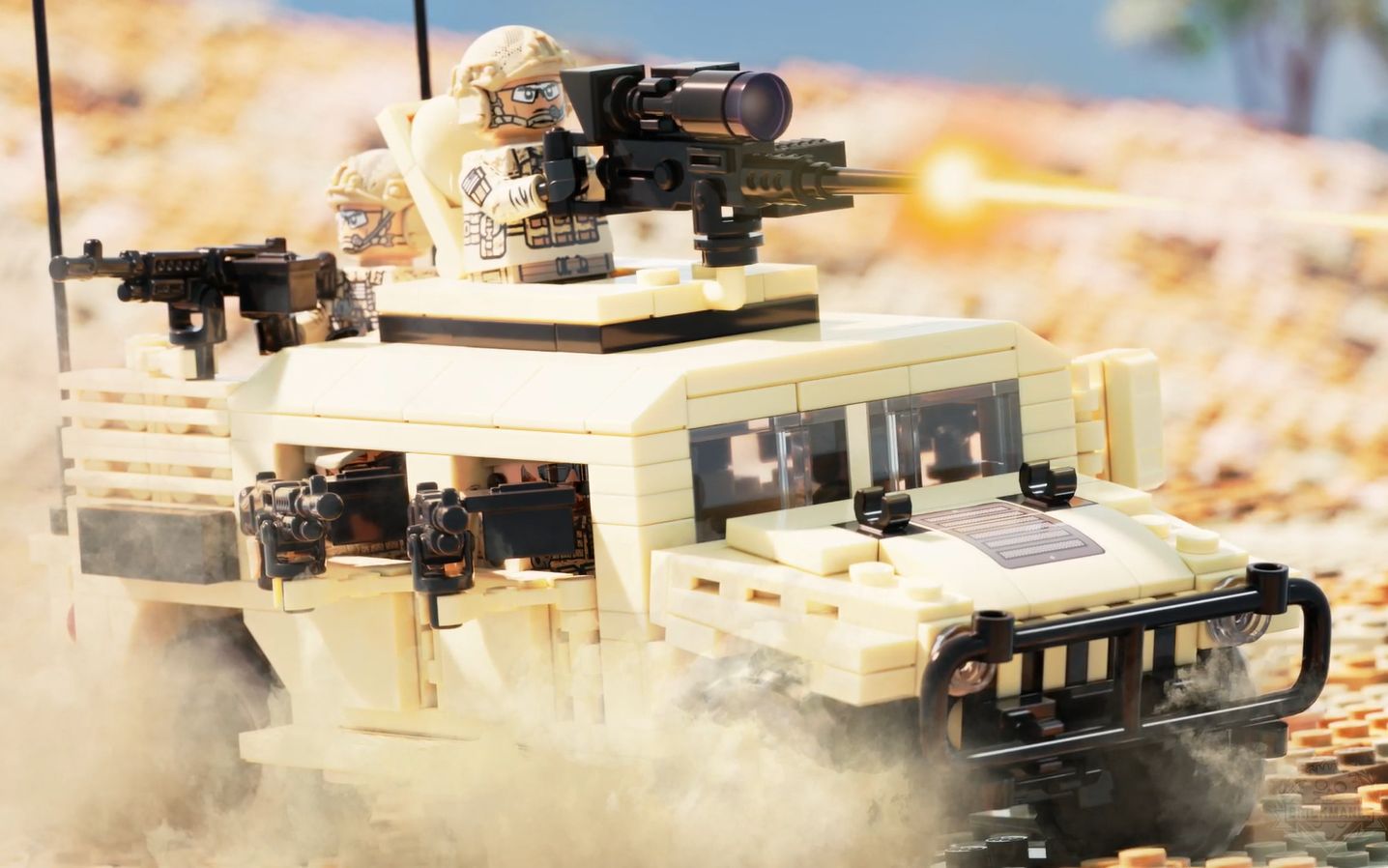 【拼砌大师】「brickmania03悍马&海豹突击队」bm用乐高重磅推出