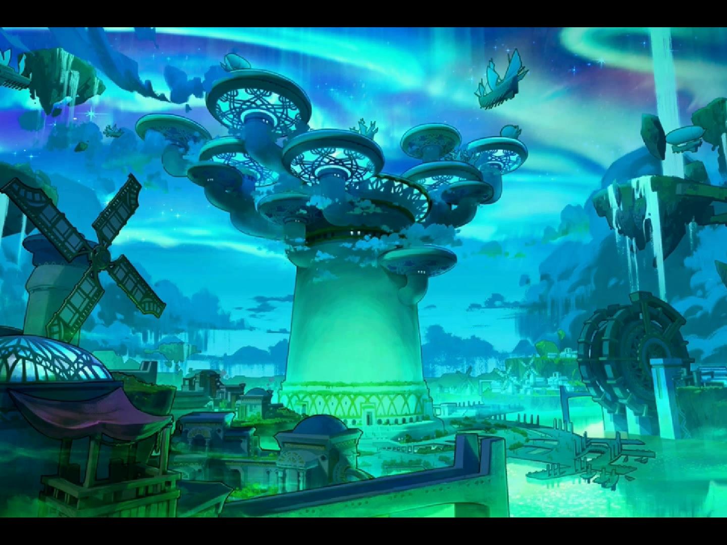 【dnf】雾神尼城镇bgm-被污染的晴烟,阿斯拉罕(缥缈殿)