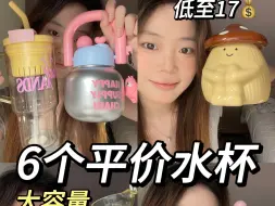 Video herunterladen: 女大学生爱用的水杯分享！！6个日常水杯