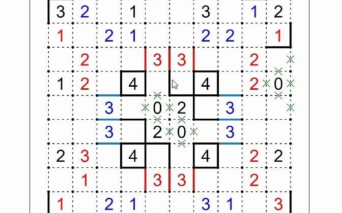 逻辑谜题红蓝数回两种颜色的数回怎么玩