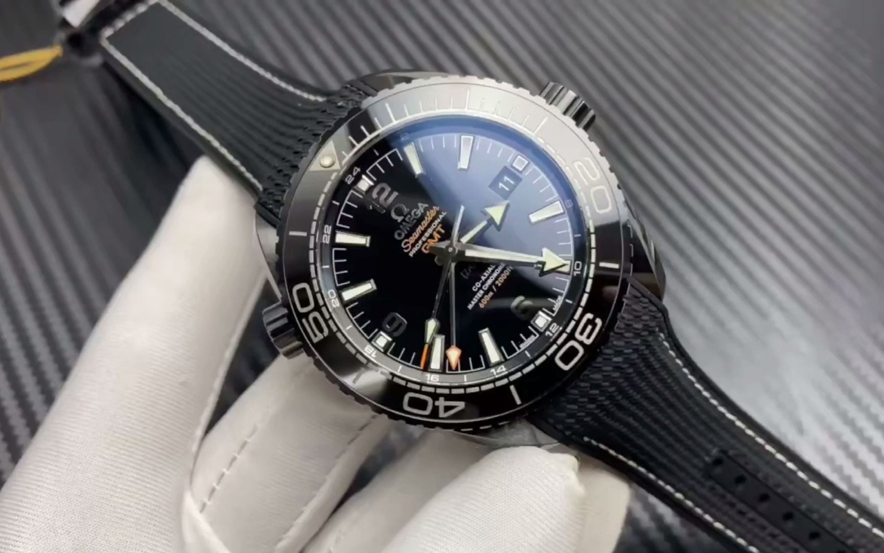 【vs】欧米茄海马600系列深海之黑陶瓷全系列,防划痕不怕旧,海洋宇宙