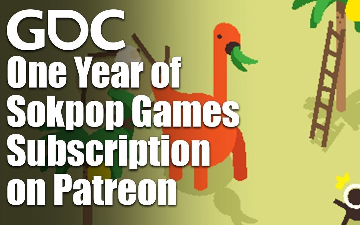 在Patreon上历时一年的Sokpop游戏订阅 | 中英双字 | 策 | GDC2019哔哩哔哩bilibili