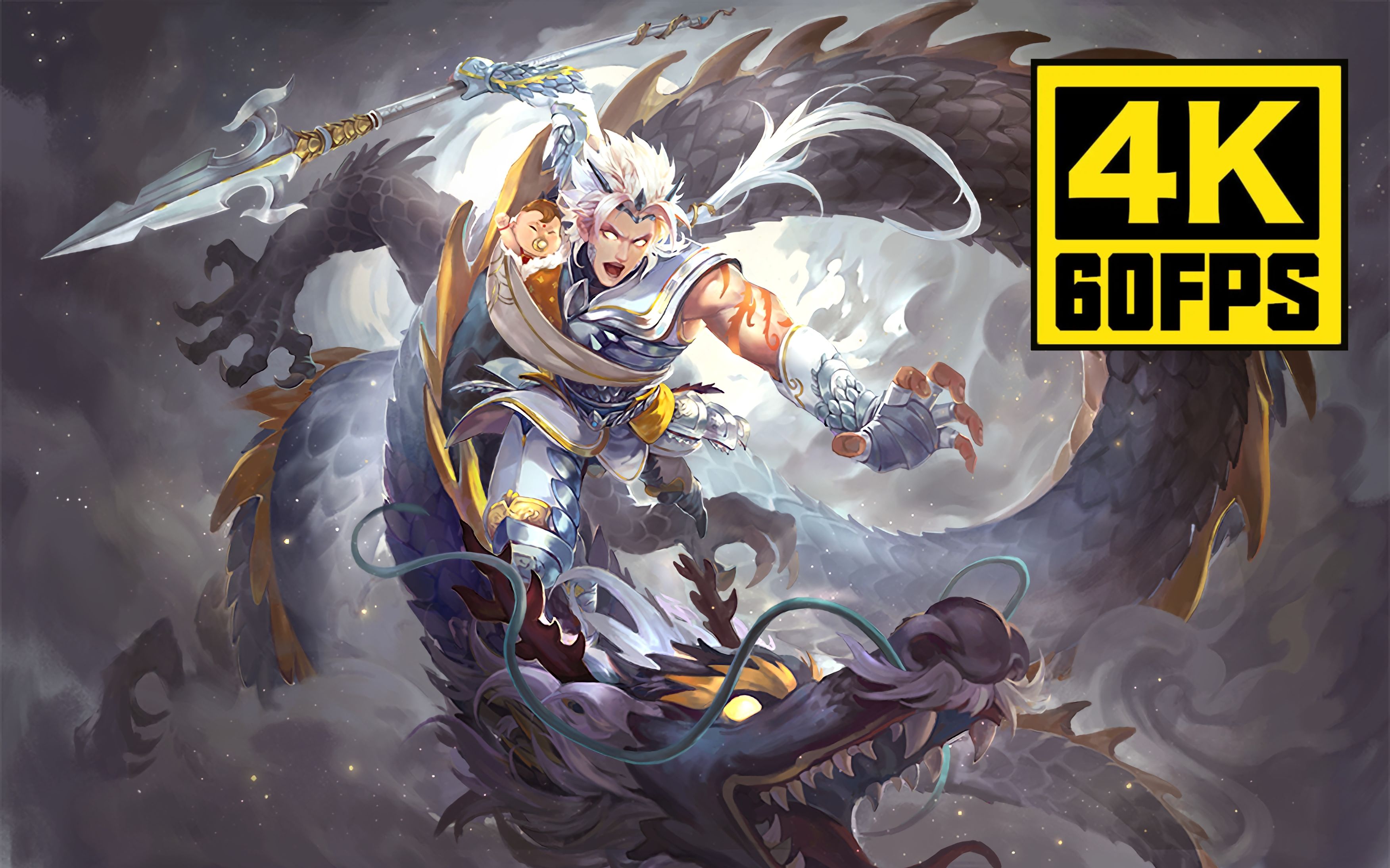 【4k60帧】舍生忘死,得保幼主 #神龙佑主·神赵云