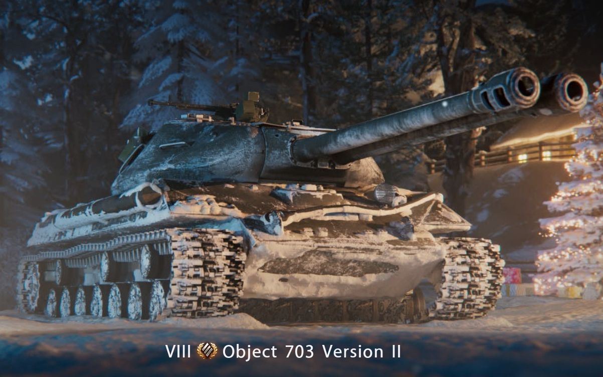 坦克世界双管重坦703工程ii10杀齐射体验局