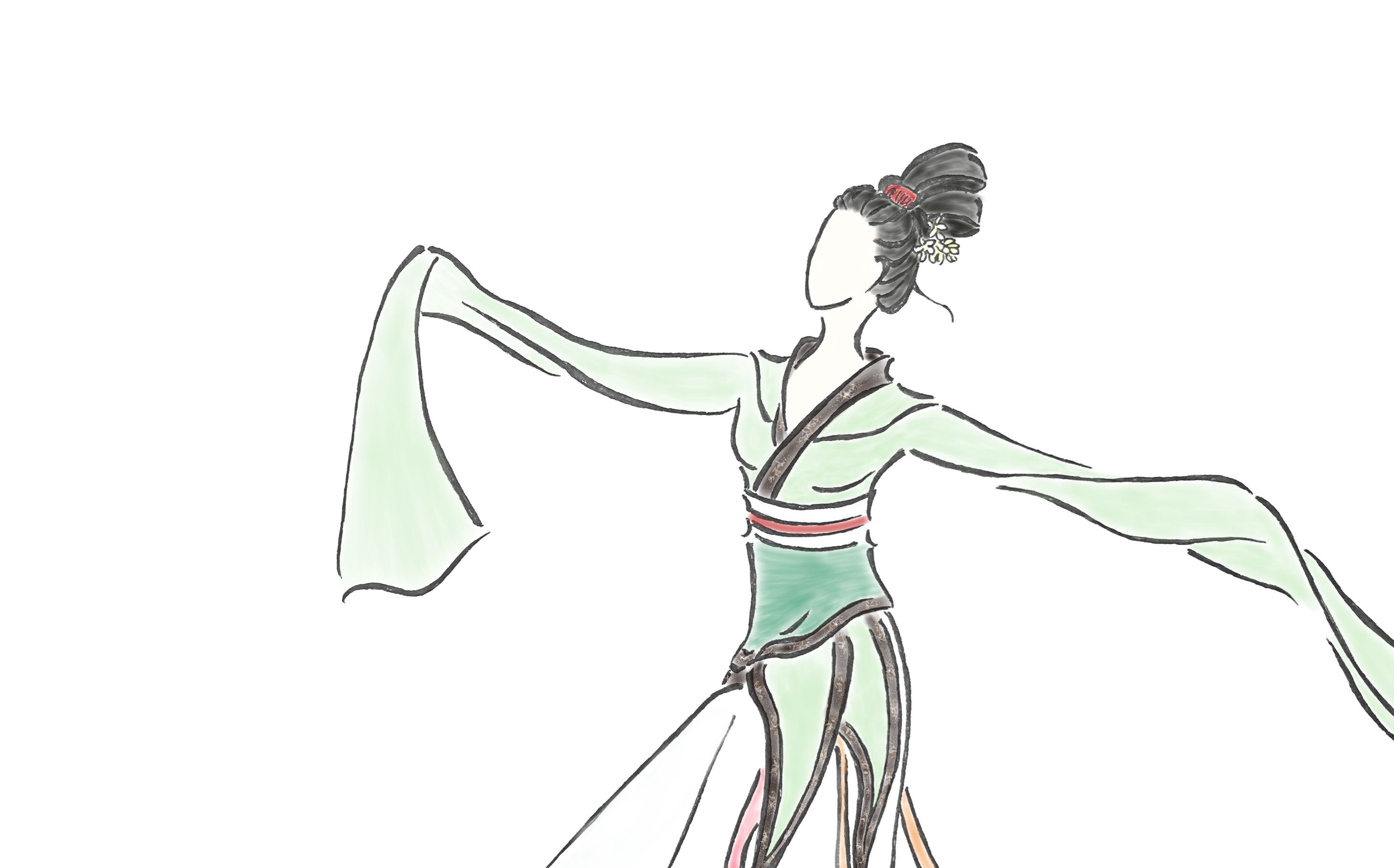 【中国汉唐古典舞】《踏歌》