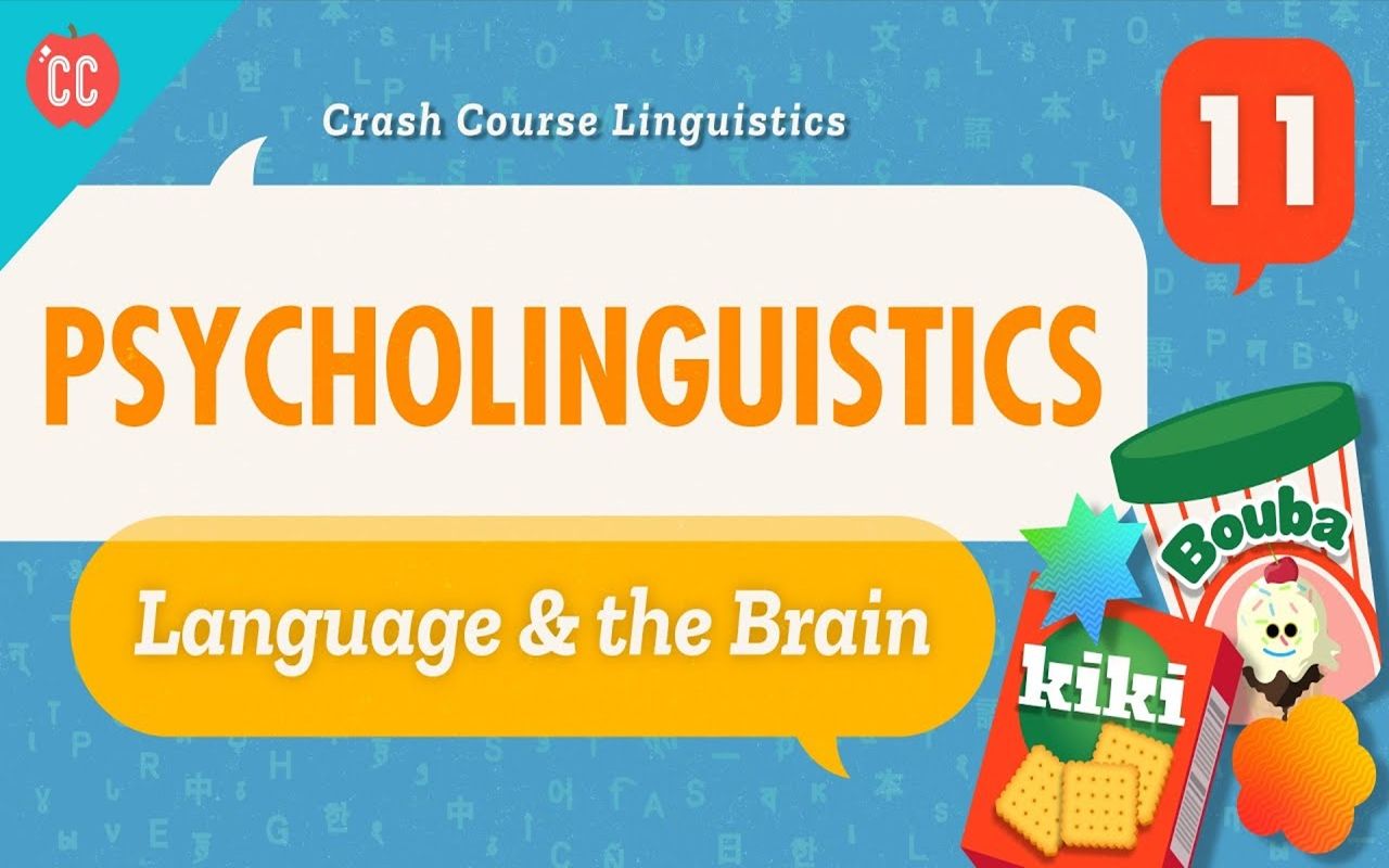 【十分钟速成课:语言学】#11 心理语言学 熟肉 Psycholinguistics Crash Course Linguistics #11哔哩哔哩bilibili