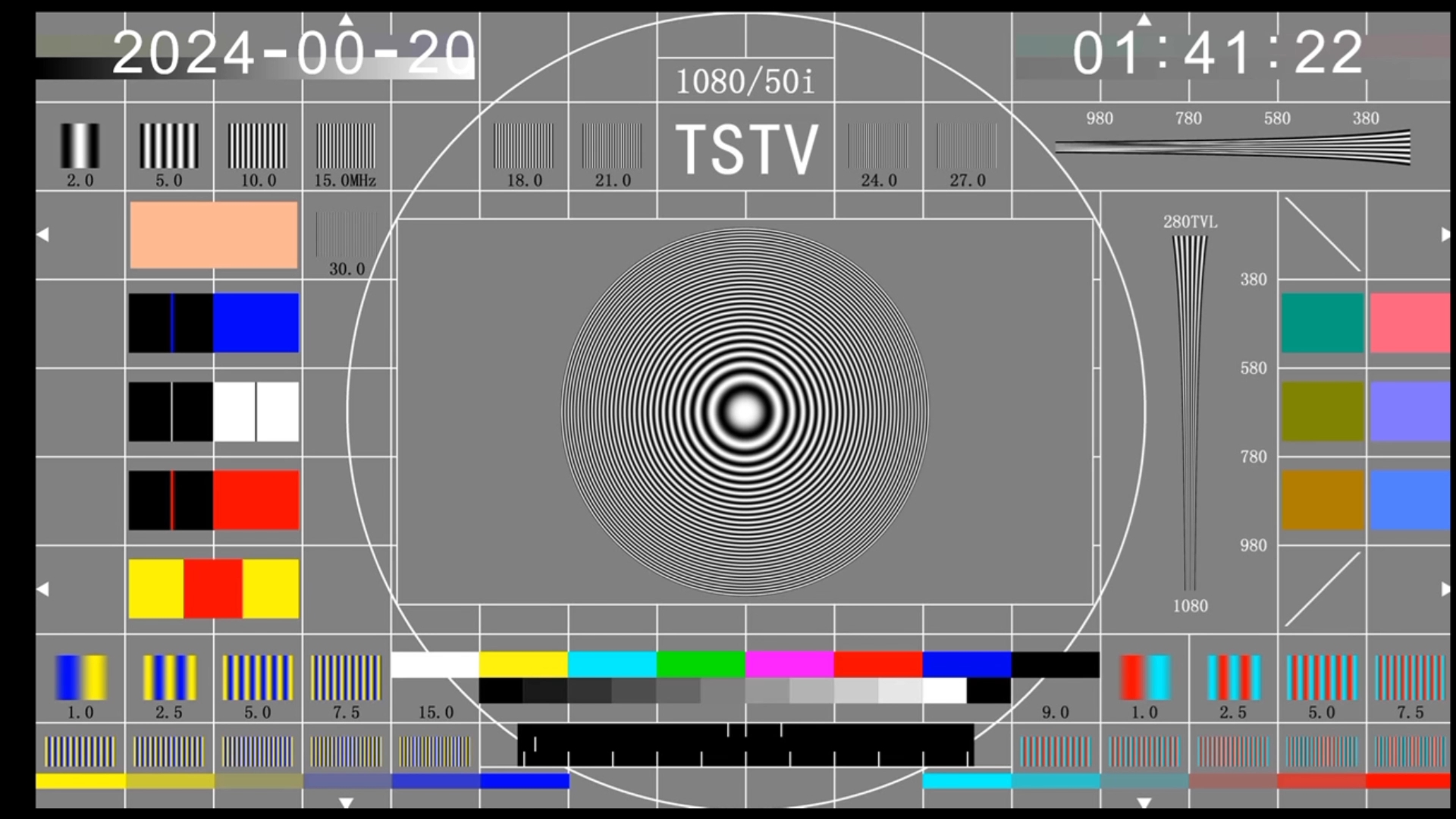 泰山电视台测试卡20240203