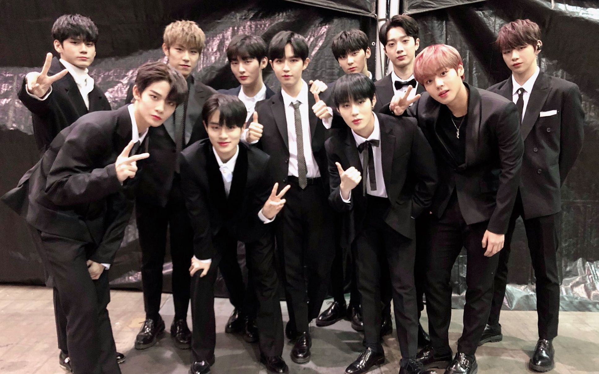 wannaone181220kpma颁奖礼红毯舞台得奖合集