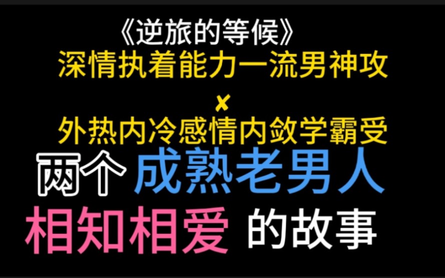 【原耽推文】看两个真正有教养、有阅历有才情的成熟男人谈恋爱真的是件享受的事~《逆旅的等候》哔哩哔哩bilibili