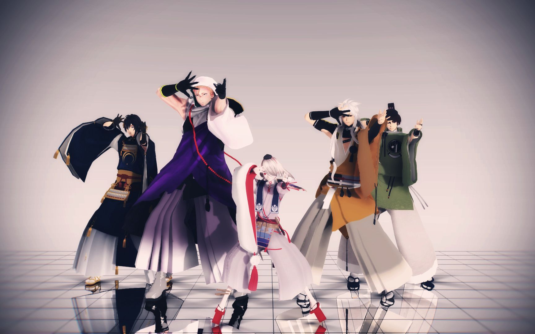 【刀剑乱舞mmd】三条家又在本丸搞事情了!