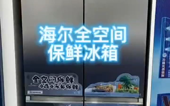 海尔零距离自由嵌入式冰箱超薄冰箱,501升法式多门四开门全空间保鲜冰箱 !哔哩哔哩bilibili