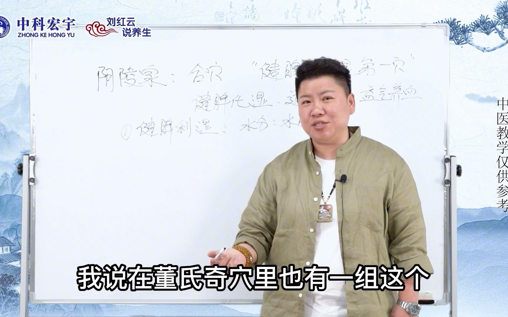 刘红云董氏奇穴,人体"健脾利湿第一穴",健脾化湿,益气养血,调理脾胃有