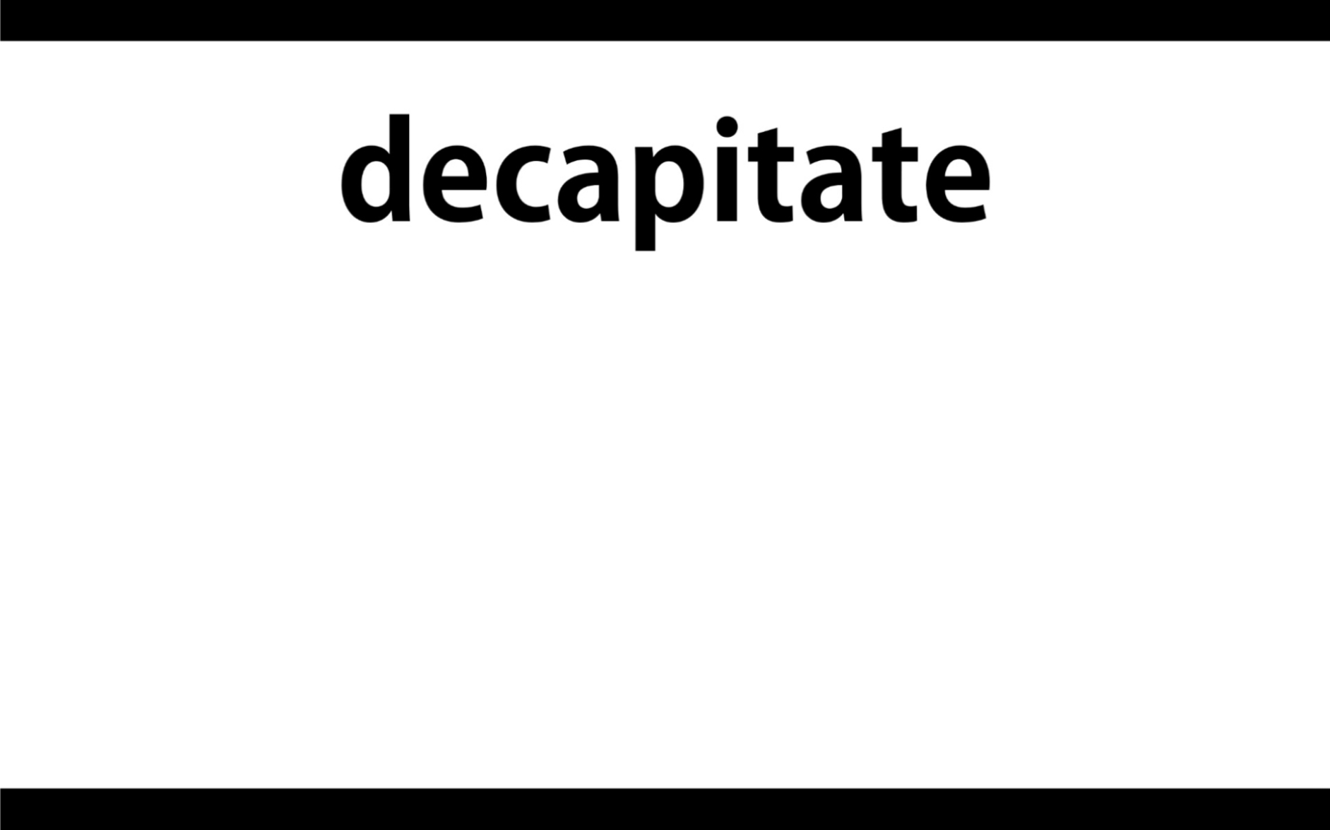 一起背单词decapitate, cap, cape, capsize, capital, capitalism, captain, 词根cap, 后缀ism哔哩哔哩bilibili