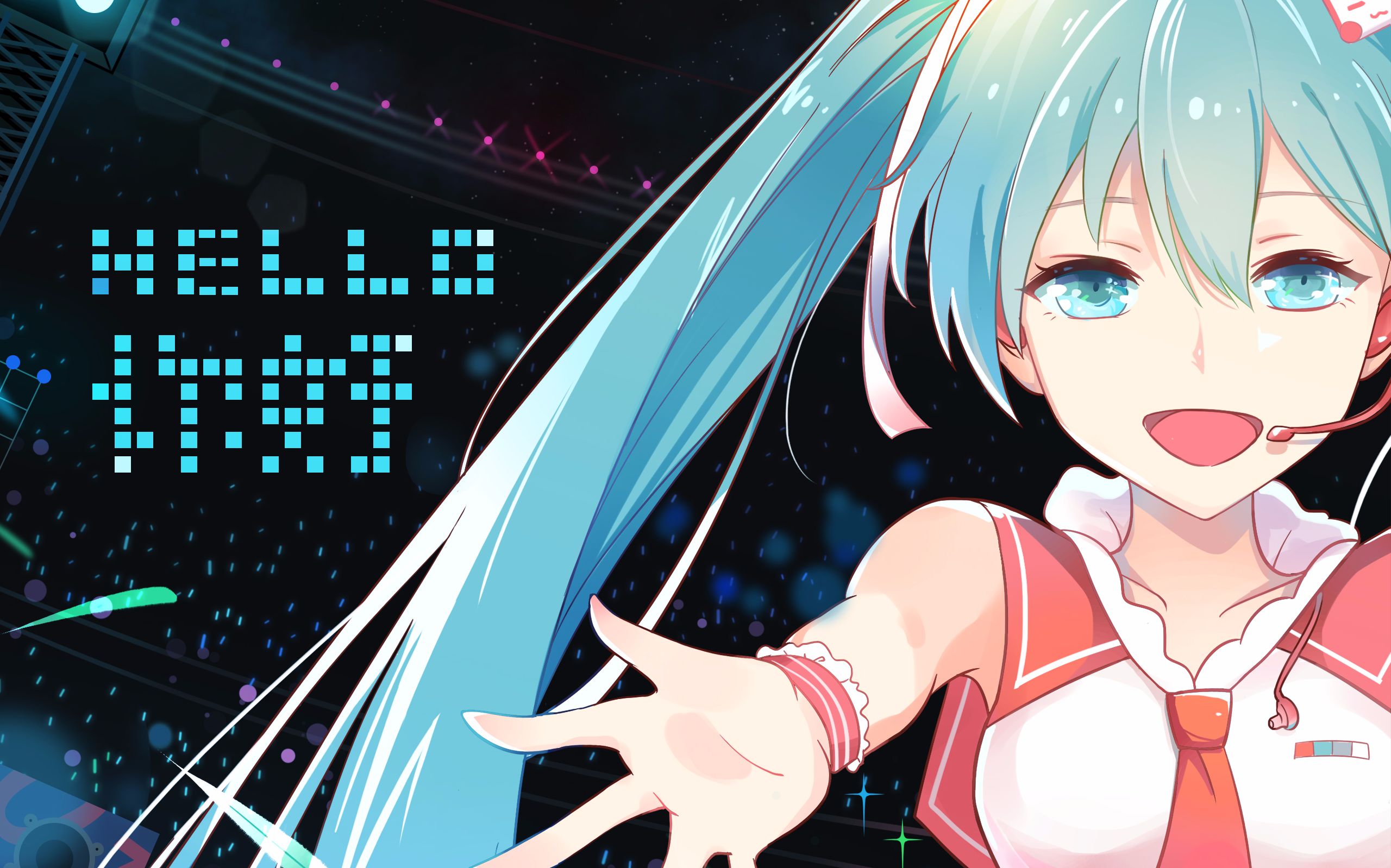 [图]【初音ミク】初音未来 V4C 中文版首发曲《你好》【原创】