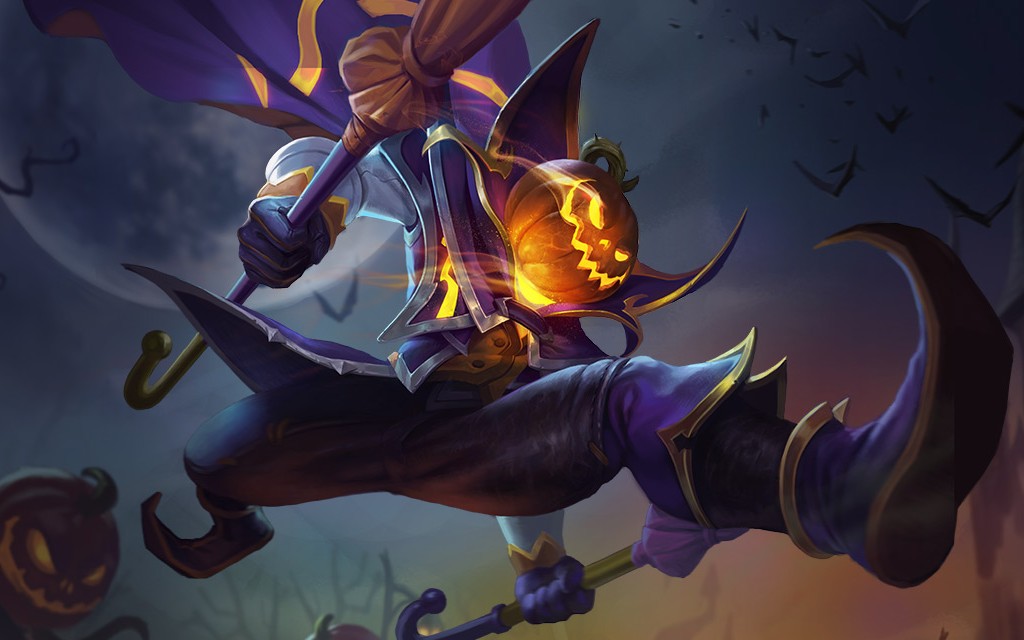 活动作品传说对决体验服瑟斐斯皮肤南瓜骑士