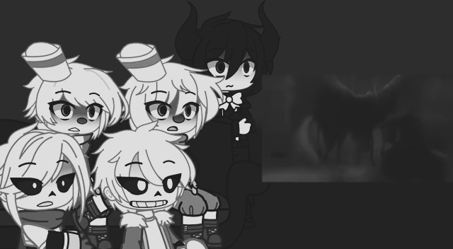 「fandoms react to beast bendy vs nightmare sans」【2/?】