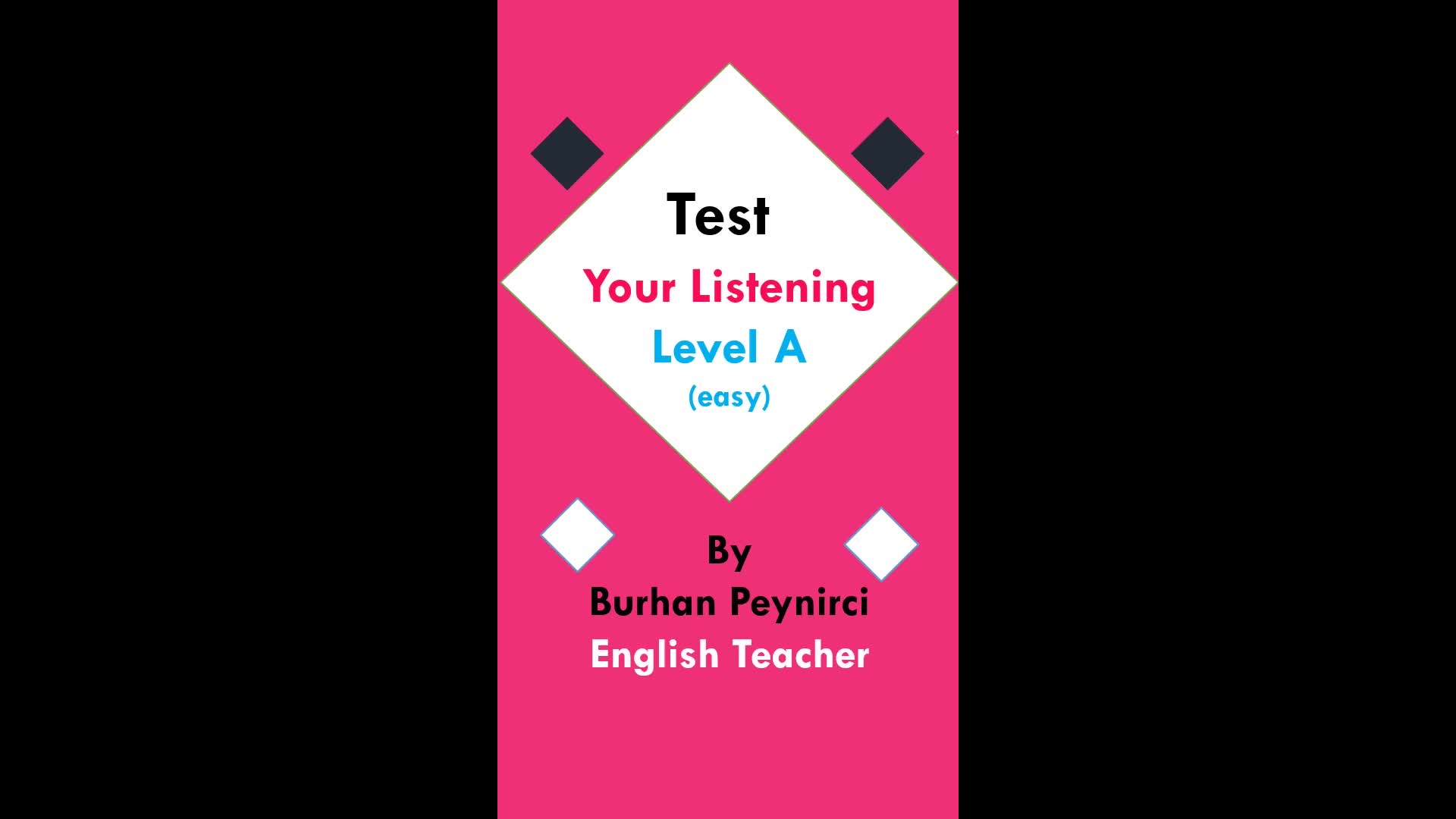 听力测试listening Test Level A哔哩哔哩bilibili