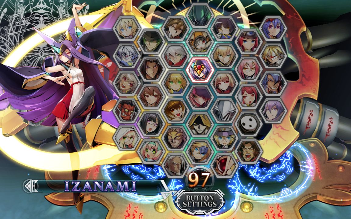 bbcf2苍翼默示录神观之梦ver201冥王伊邪娜美izanami连段合集