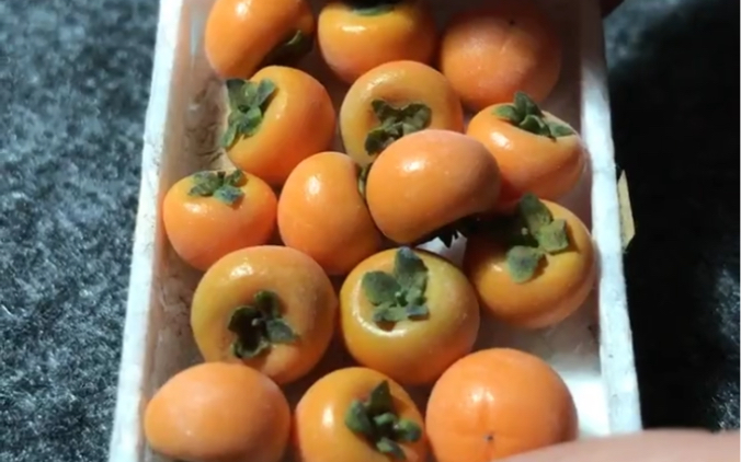 揽柿子甜甜的多少人吃过