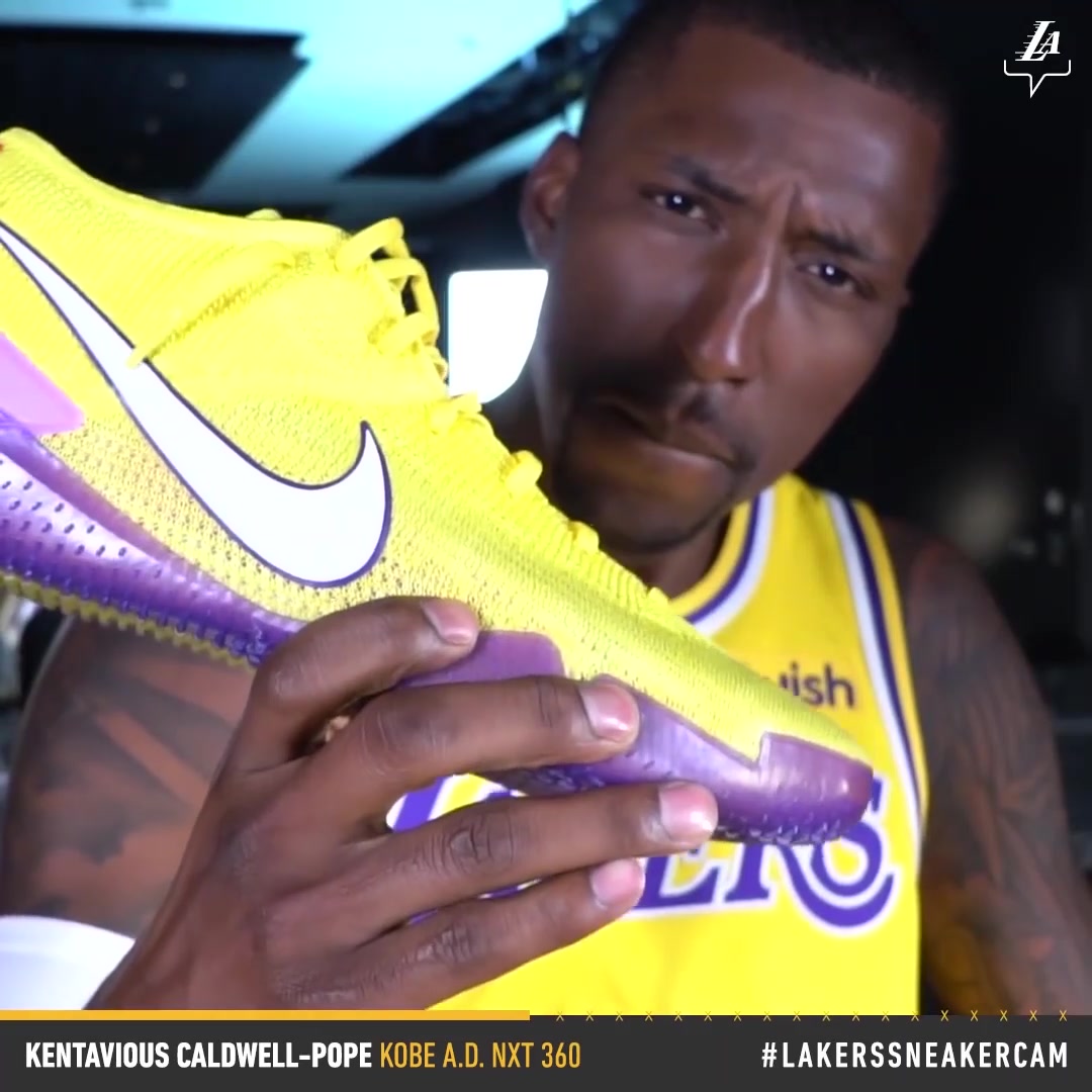 本赛季洛杉矶湖人队员的球鞋showLakers Sneaker Cam哔哩哔哩bilibili