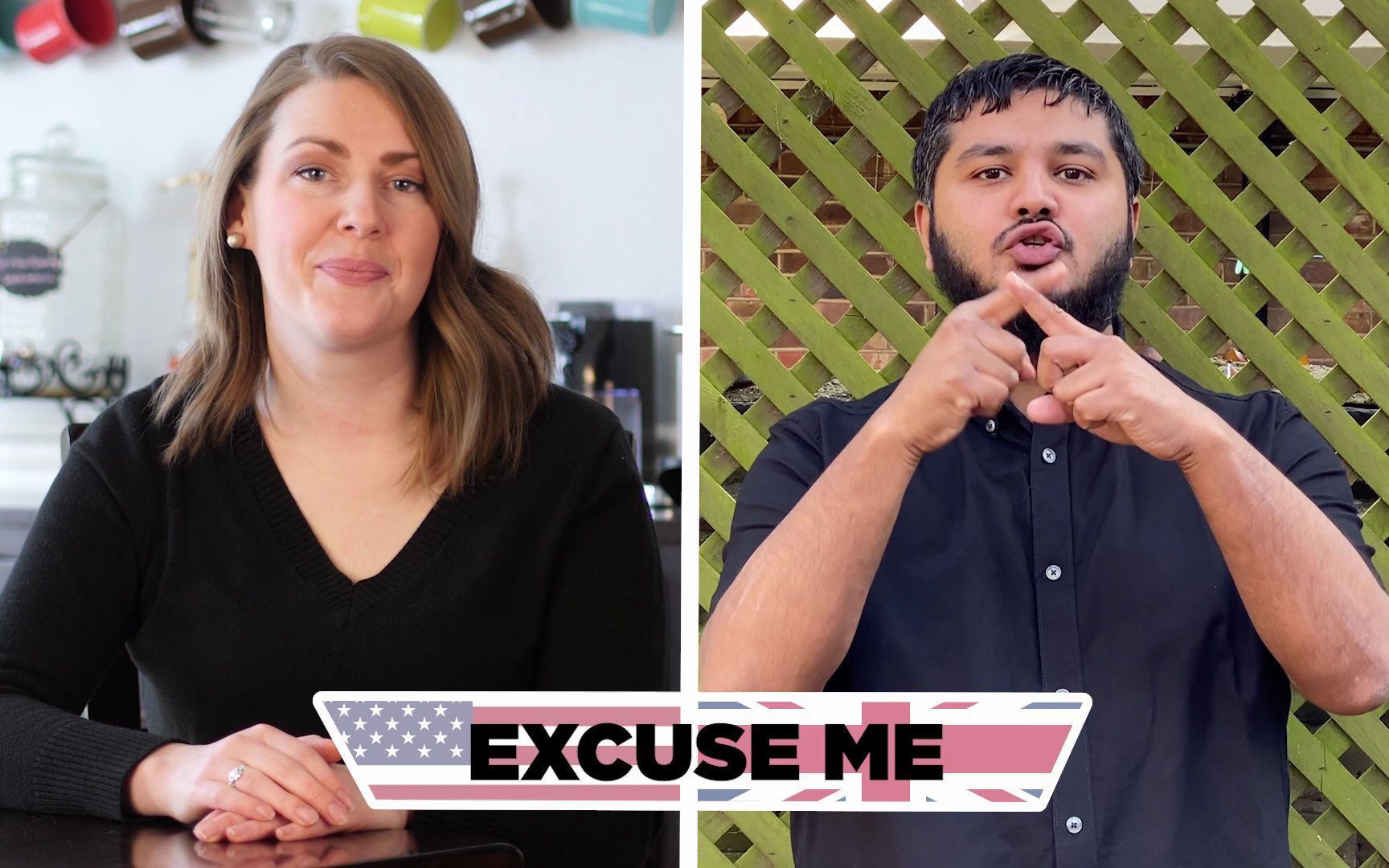 【美国手语】(27)美国手语与英国手语对比