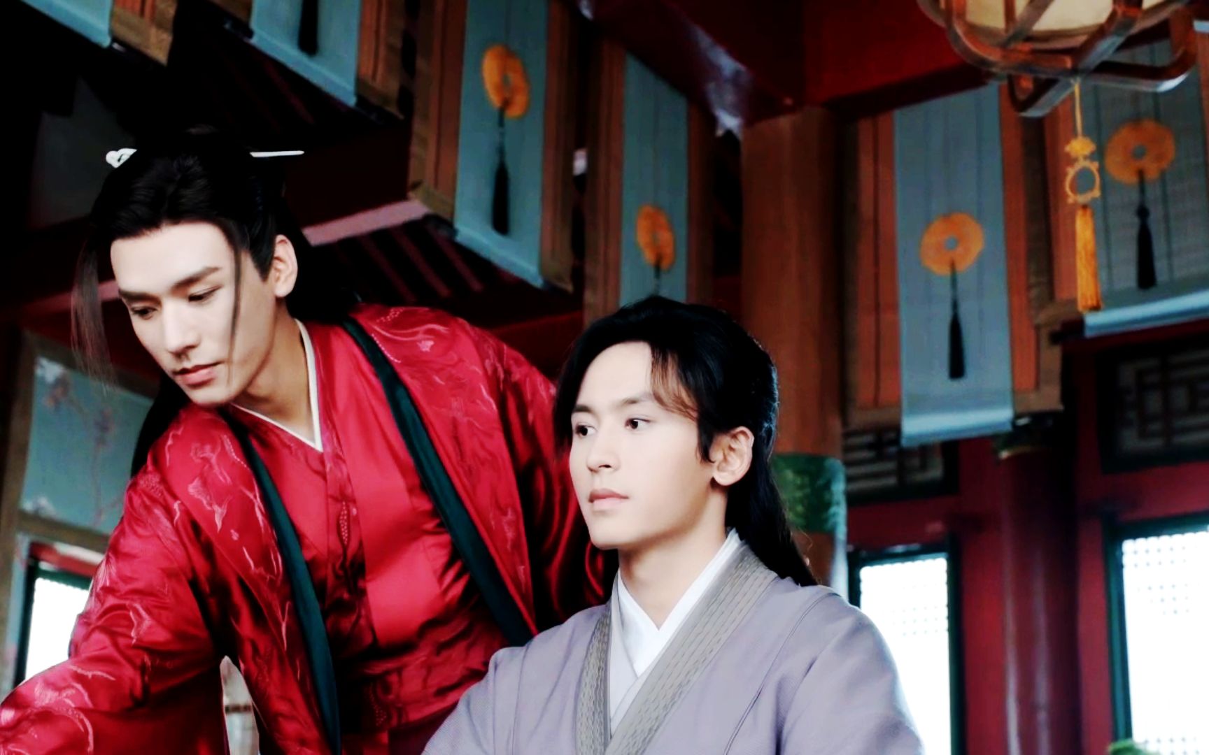 山河令:红衣喜添妆,想必他们大婚的时候也是这个样子吧!