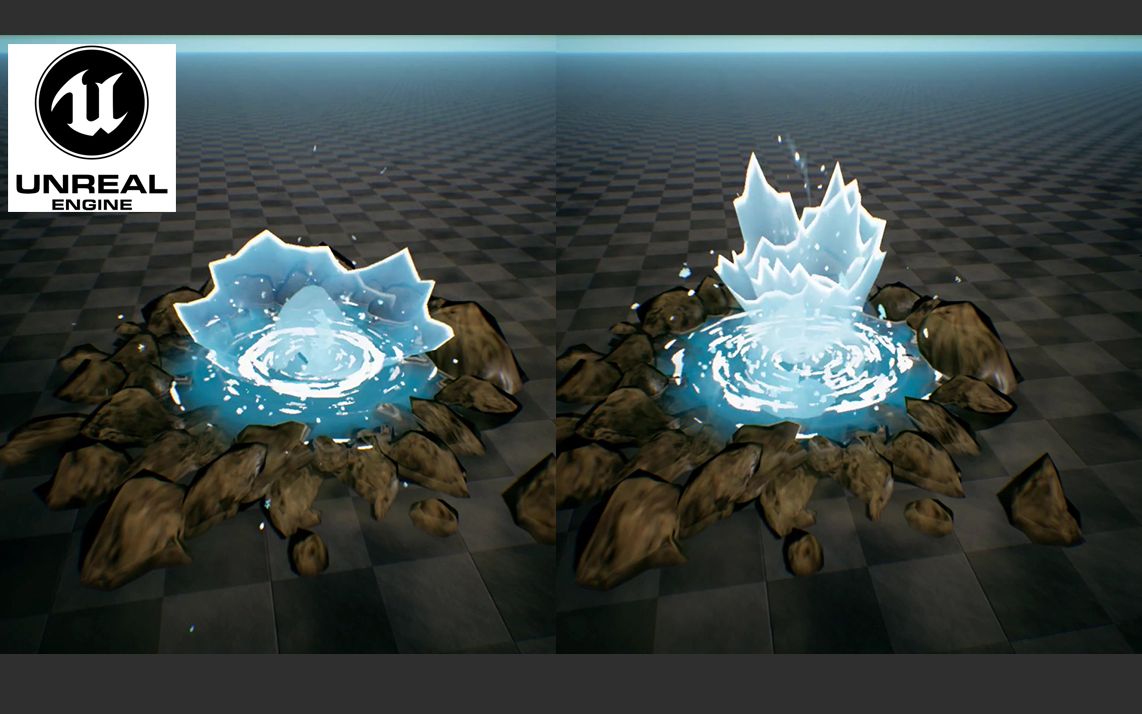 ue4.26制作水飞溅特效效果_哔哩哔哩 (゜-゜)つロ 干杯~-bilibili