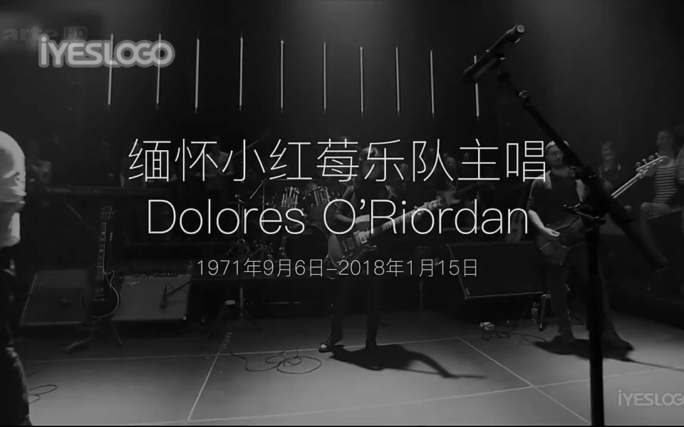 小红莓乐队主唱Dolores O'Riordan ZOMBIE哔哩哔哩bilibili