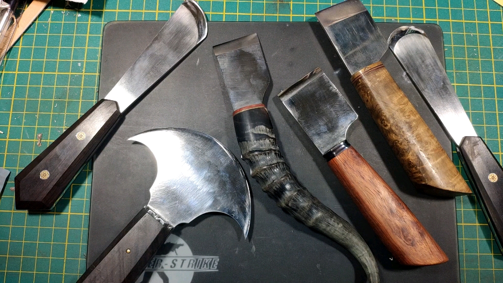 皮革用刀具的打磨方法