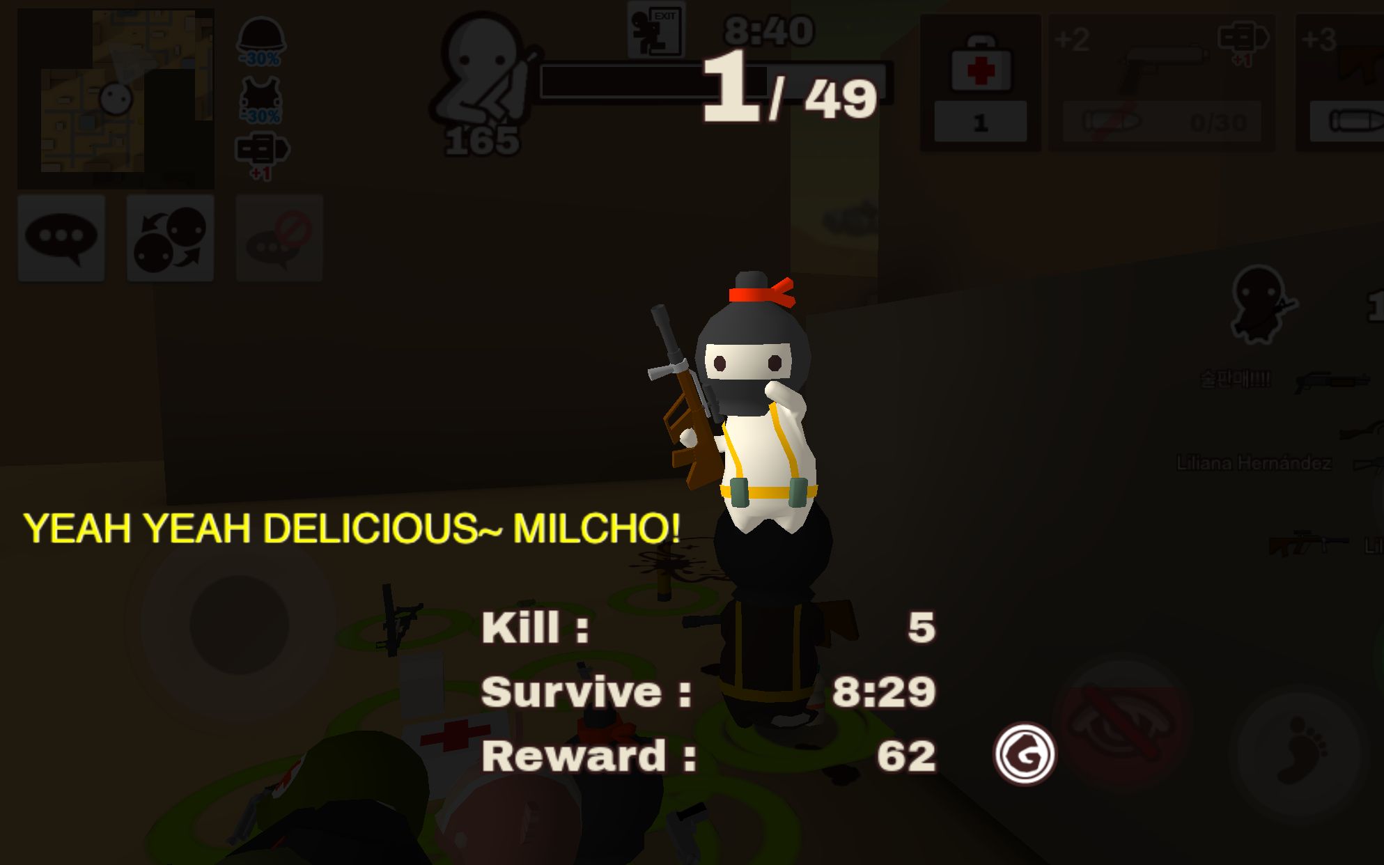 milkchoco牛奶巧克力吃鸡模式体验yohoo