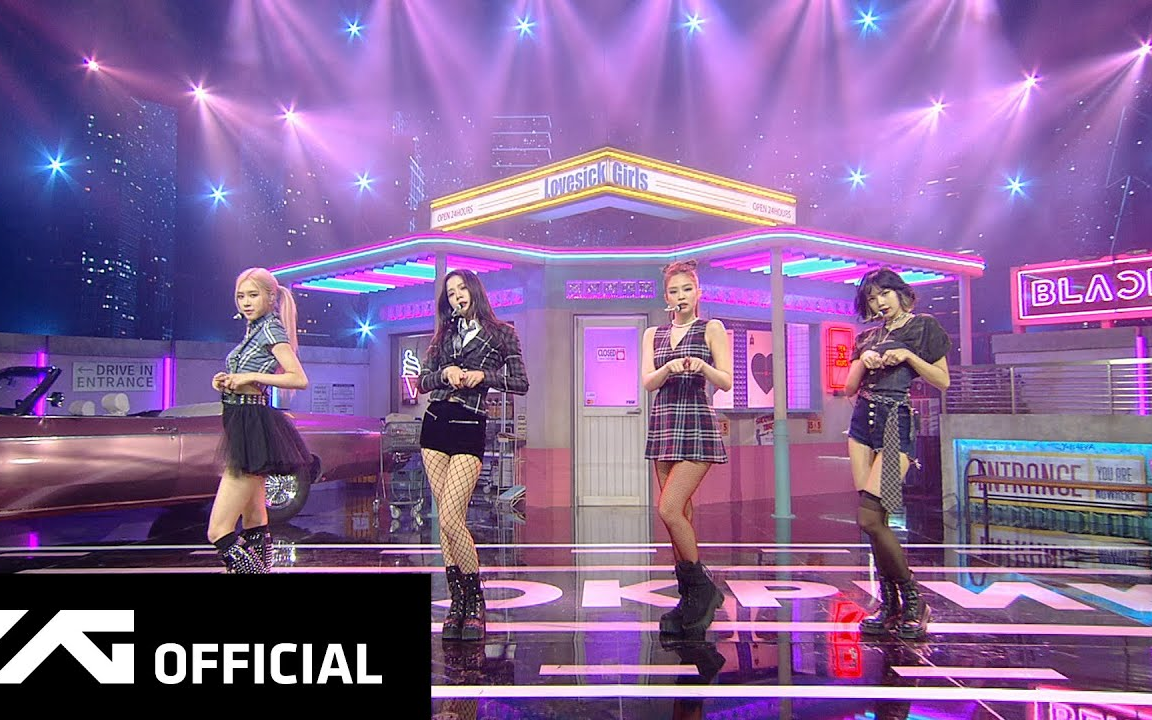 blackpinklovesickgirls最新舞台201021jimmykimmellivegoodmorning