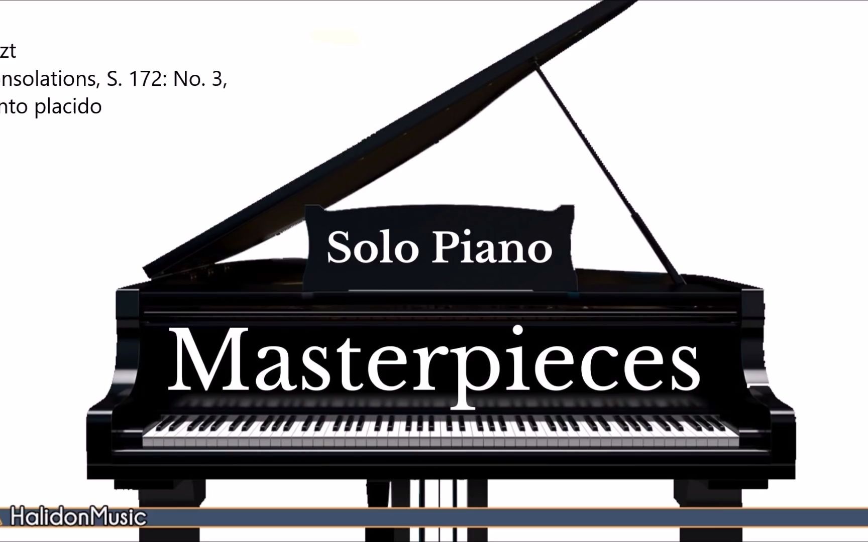 classicalmusicsolopianomasterpieces古典音乐钢琴独奏杰作