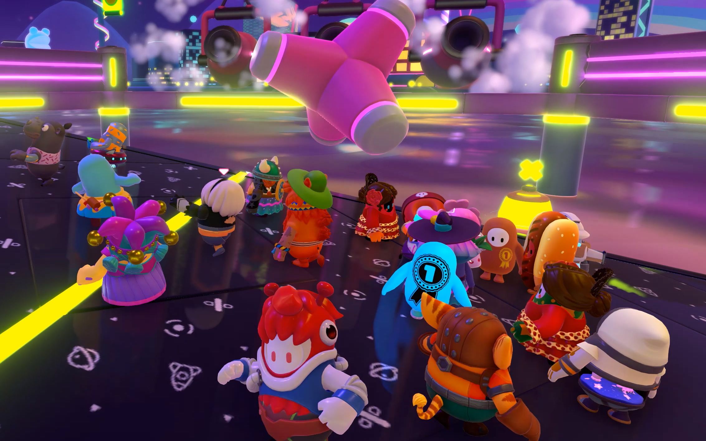 糖豆人中最简单的一关