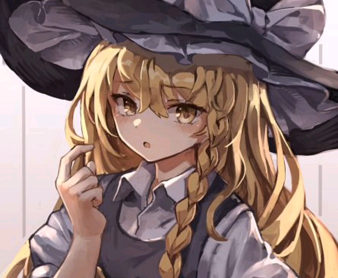 东方touhou project的魔理沙 kirisame marisa main portrait